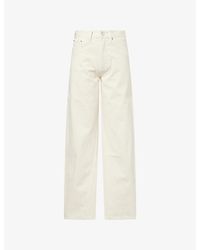 Anine Bing - Brie High-Rise Cotton-Denim Jeans - Lyst