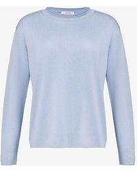 Max Mara - Pensile Relaxed-fit Silk And Cotton-blend Top X - Lyst