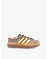 adidas - Gazelle Bold Suede Low-Top Trainers - Lyst