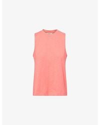 ME+EM - Racerback Swing Cotton Tank Top - Lyst