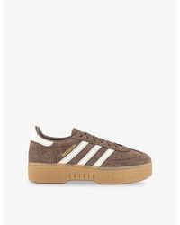 adidas - Handball Spezial Bold Suede Trainers - Lyst