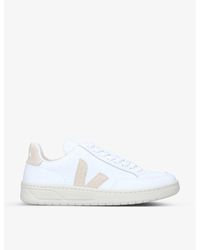 Veja - V-12 Low-top Leather Trainers - Lyst