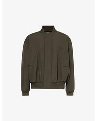 Fear Of God - Stand-collar Boxy-fit Wool And Cotton-blend Jacket - Lyst