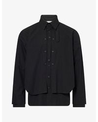 Craig Green - Layered Detachable-Panel Cotton Shirt - Lyst