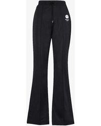 KENZO - Flare-leg Mid-rise Stretch-woven Trousers - Lyst