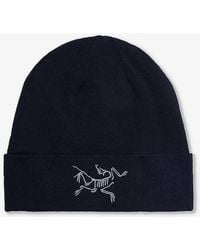 Arc'teryx - Bird-embroidered Logo-tab Stretch-woven Blend Beanie - Lyst