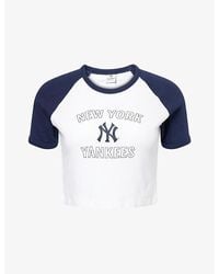 Sporty & Rich - For '47 X The New York Yankees Arch Baby Baseball Cotton-Jersey T-Shirt - Lyst