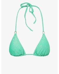 Melissa Odabash - Key West Triangle Bikini Top - Lyst