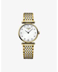Longines - L4.209.2.87.7 La Grande Classique Pvd Coated Stainless-Steel And 0.048Ct Diamond Quartz Watch - Lyst