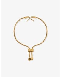 Poubel - Single Charm 14Ct-Plated Sterling- Bracelet - Lyst
