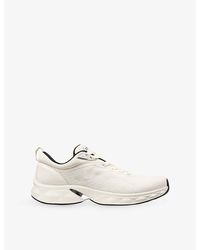 Jimmy Choo - Diamond Run Knit Jacquard Woven Trainers - Lyst