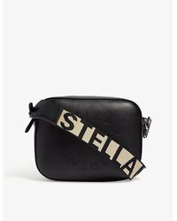 Stella McCartney - Logo Mini Faux-leather Cross-body Camera Bag - Lyst