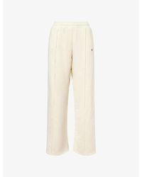 4th & Reckless - Fergie Wide-Leg Cotton-Jersey Jogging Bottoms - Lyst