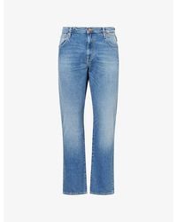 Replay - Aideen Straight-Leg Denim Jeans - Lyst