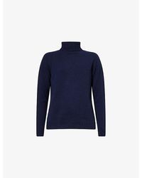 John Smedley - Faisal Turtleneck Cashmere And Wool Jumper - Lyst