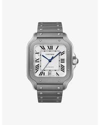 Cartier - Santos De Large Model Titanium Automatic Watch 40 X 47.5Mm - Lyst