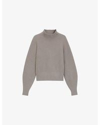 HUGO - Roll-Neck Relaxed-Fit Wool And Cashmere-Blend Jumper - Lyst