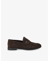 Carvela Kurt Geiger - Barletta Suede Leather Loafers - Lyst