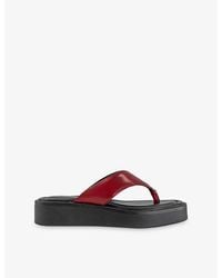 Vagabond Shoemakers - Danya Platform Leather Sandals - Lyst