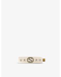Gucci - GG Resin And Crystal Hair Slide - Lyst