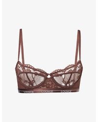 Lounge Underwear - Blossom Balcony Lace Bra - Lyst