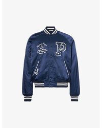 Polo Ralph Lauren - Brand-embroidered Regular-fit Satin Jacket X - Lyst