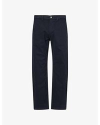NN07 - Aden Straight-Leg Cotton Chinos - Lyst