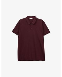 IKKS - Regular-fit Short-sleeve Cotton-blend Polo Shirt Xx - Lyst