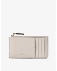 Mulberry - Continental Zipped Long Leather Card Holder - Lyst