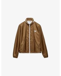 Prada - Triangle-Logo Re-Nylon Jacket - Lyst