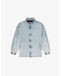 DIESEL - J-Wilson Denim-Effect Woven Jacket - Lyst