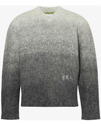 ERL - Gradient-pattern Wool-blend Knitted Jumper - Lyst