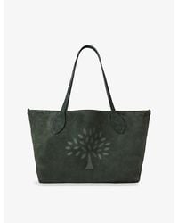 Mulberry - Small Tree Suede Tote Bag - Lyst
