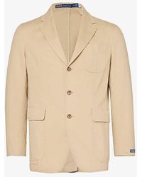 Polo Ralph Lauren - Single-breasted Notched-lapel Stretch-cotton Blazer - Lyst