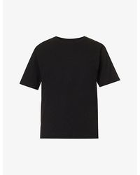 Dries Van Noten - Boxy-fit Round-neck Cotton-jersey T-shirt - Lyst