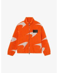 Reiss - X Mclaren Racing Team Collection King Fleece Jacket - Lyst