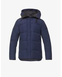 Canada Goose - Macmillan Funnel-Neck Twill-Down Parka Jacket - Lyst