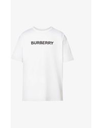 Burberry - Harriston Brand-print Cotton-jersey T-shirt - Lyst