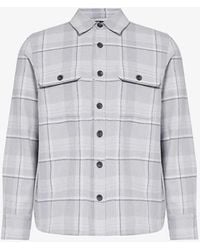 PAIGE - Wilbur Plaid-pattern Cotton Overshirt X - Lyst