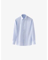 Eton - Business Super Slim-Fit Cotton Shirt - Lyst