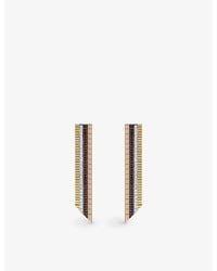 Boucheron - Quatre Classique 18Ct, And- Pvd And 1.06Ct Brilliant-Cut Diamond Drop Earrings - Lyst