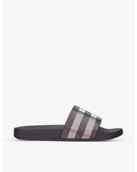Burberry Furley Slides for Men - Up to 64% off | Lyst