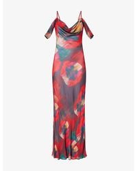 Rat & Boa - Adriana Printed Woven Maxi Dress - Lyst