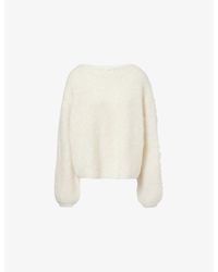 Dissh - Alyssa Round-Neck Stretch-Wool Blend Jumper - Lyst