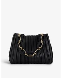 Dune - Dominie Faux-leather Slouch Shoulder Bag - Lyst