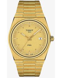 Tissot - T1374103302100 Prx Pvd-coated Stainless-steel Quartz Watch - Lyst