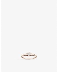 Thomas Sabo - Heart 18Ct Rose-Plated Sterling- Ring - Lyst