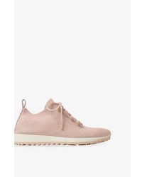 Jimmy Choo - Veles Knitted Glitter Sneakers - Lyst