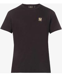 Belstaff - Brand-patch Cotton-jersey T-shirt X - Lyst