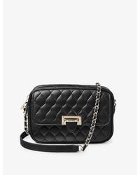Aspinal of London - Lottie Logo-embossed Quilted Leather Cross-body Bag - Lyst